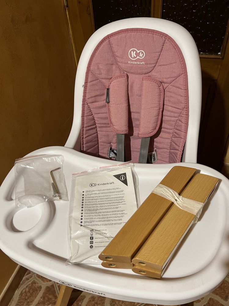 Krzesełko do karmienia kinderkraft tixi 2w1