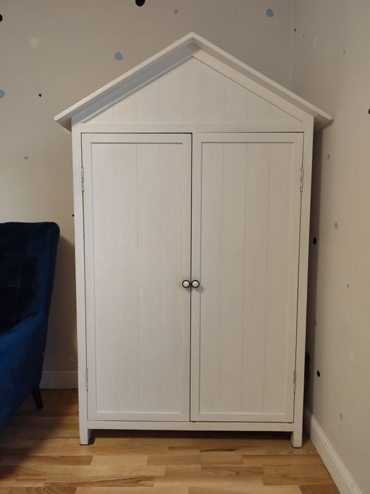 Szafa domek biała szafa dziecięca dla dziecka