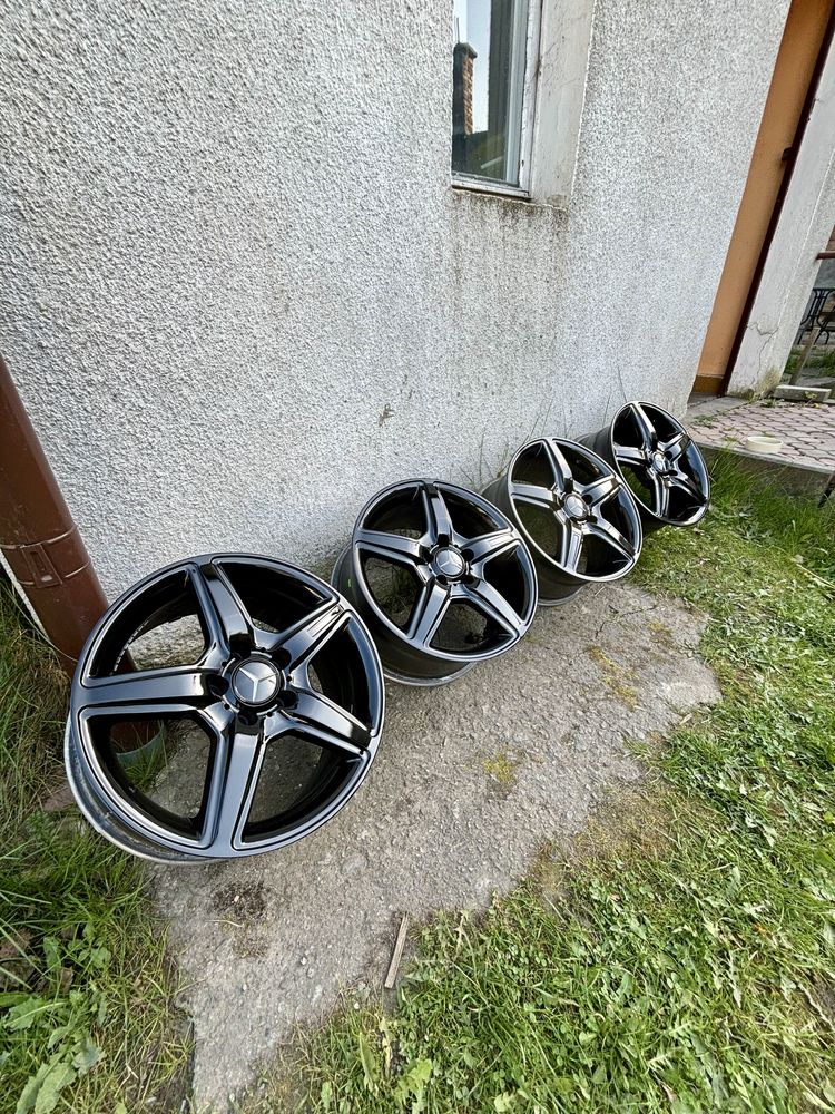 Alufelgi 17” 5x112 audi mercedes volkswagen vw skoda czarne