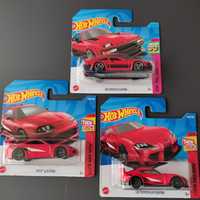 Hot Wheels Toyota Supra, trzy generacje