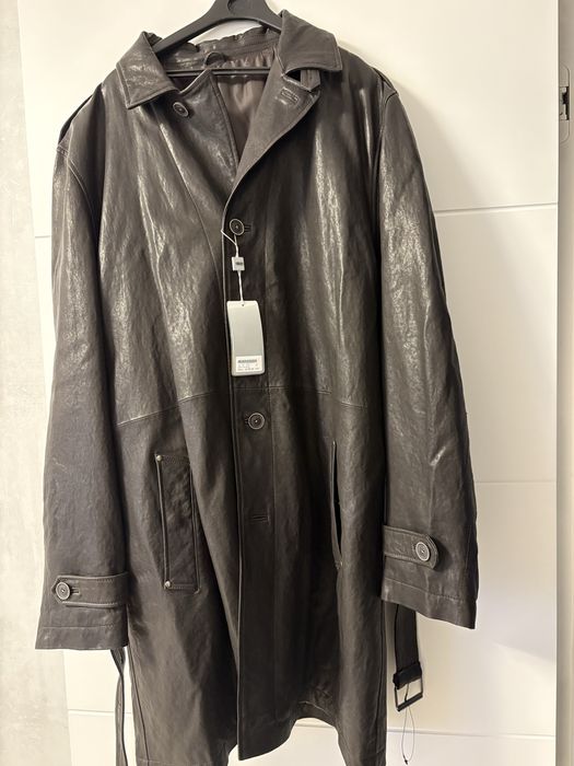 Продам плащ шкіряний новий