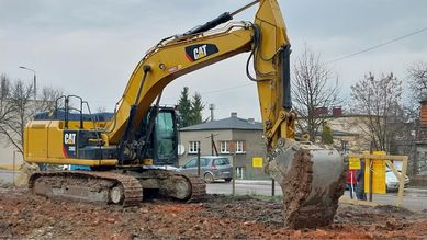 Koparka 40ton, uslugi budowlane i tansportowe. CAŁY ŚLĄSK