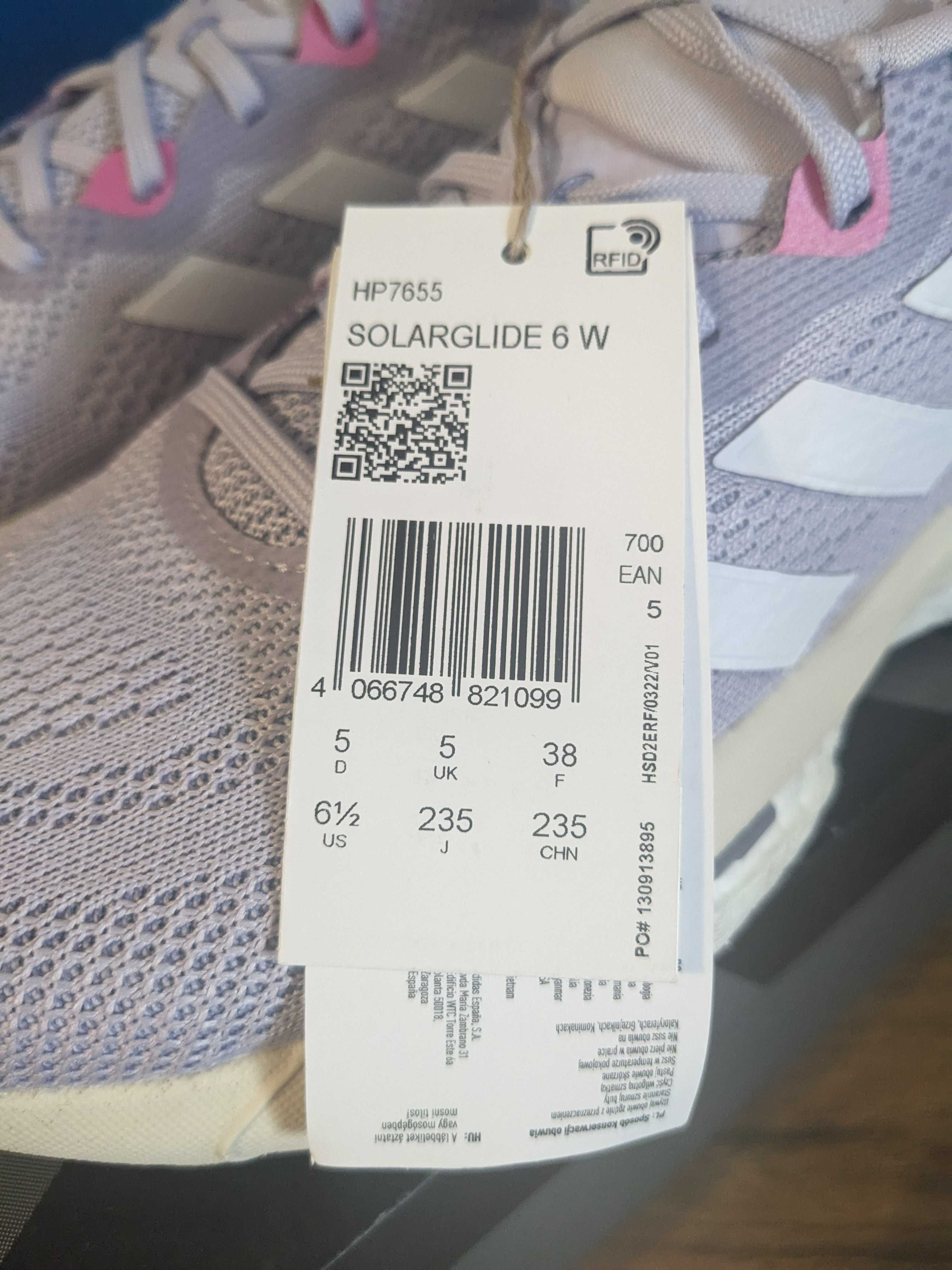 Оригінал | Кросівки Adidas SOLARGLIDE 6 | 3.5 UK - 5 UK
