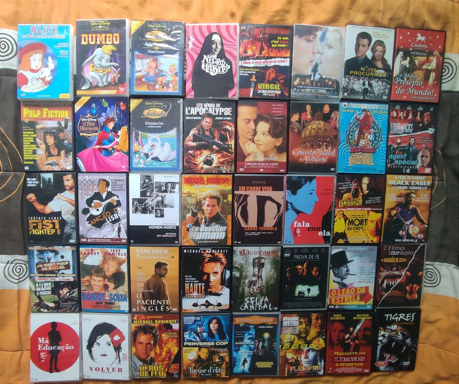 Mais de 40 Filmes DVD de vários géneros