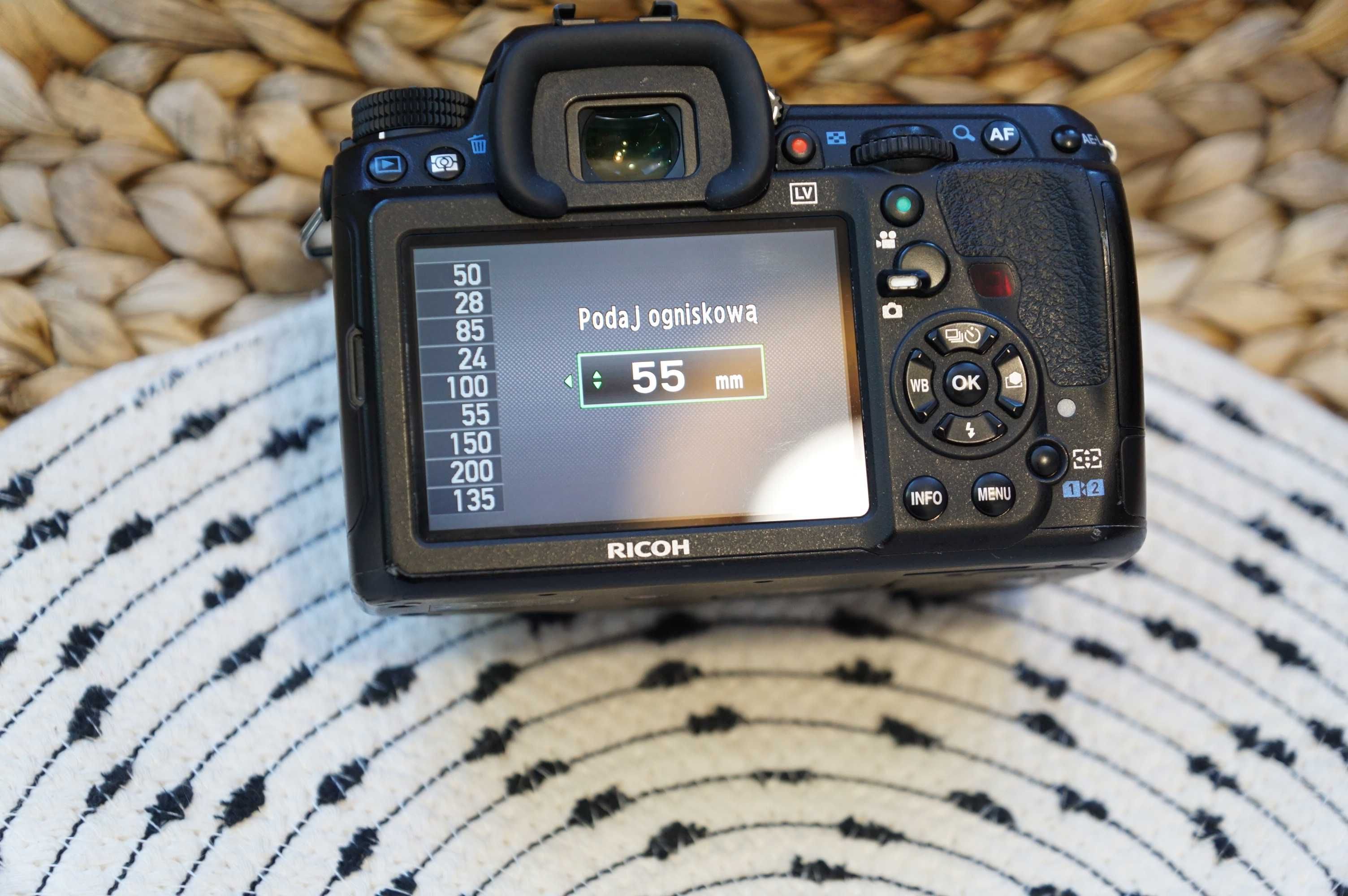 Aparat Pentax k-3.