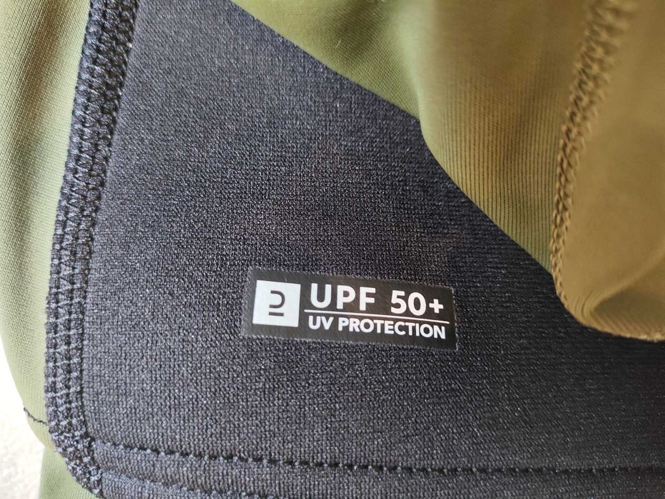 Top UV surfingowy dziecięcy Olaian 900 długi rękaw Decathlon, R.122