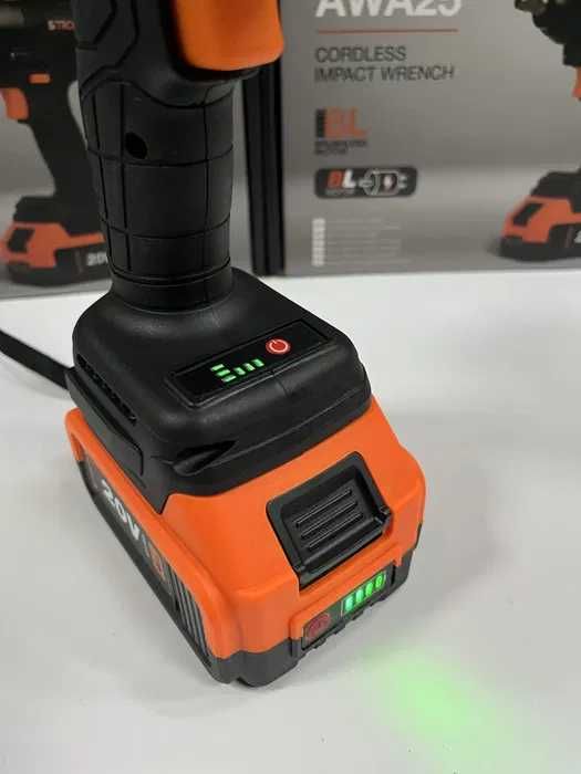 Гайковерт УДАРНЫЙ аккум. БЕСЩЕТОЧНЫЙ STROMO 680 Нм аккум. Makita 4 ам.