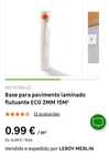 Rolo 15m² base (tela) para pavimento laminado flutuante ECO 2MM 15M²