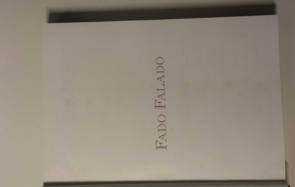 Livro - Fado Falado