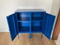 Okazja metalowa szafka Ikea LIXHULT komoda 2 sztuki