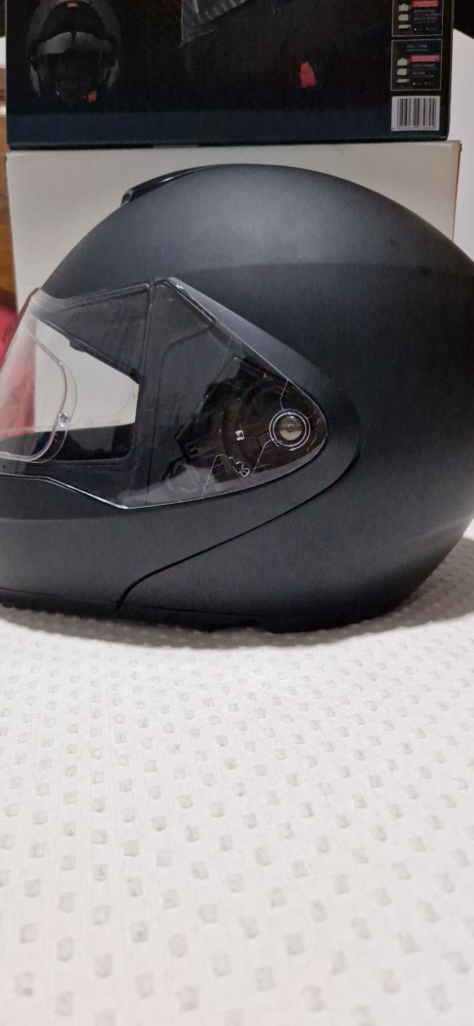 Capacete modular do lidl
