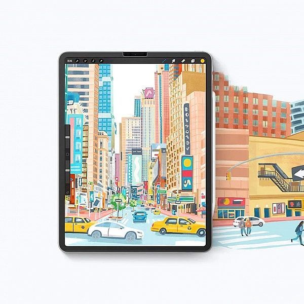2x Folia Ochronna Paper Pro+ do iPad 10.9/2022 Matte Clear