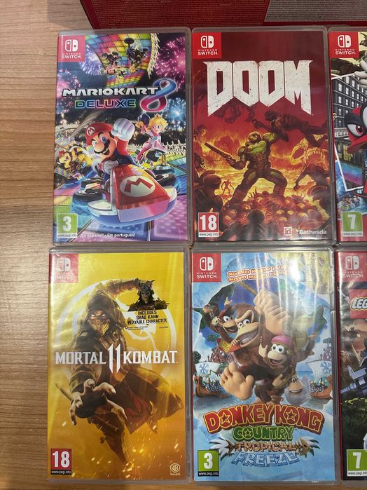 Jogos Nintendo Switch – títulos TOP, originais e em ótimo estado!