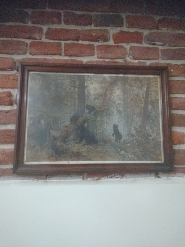 Картина "Ранок в сосновому лісі