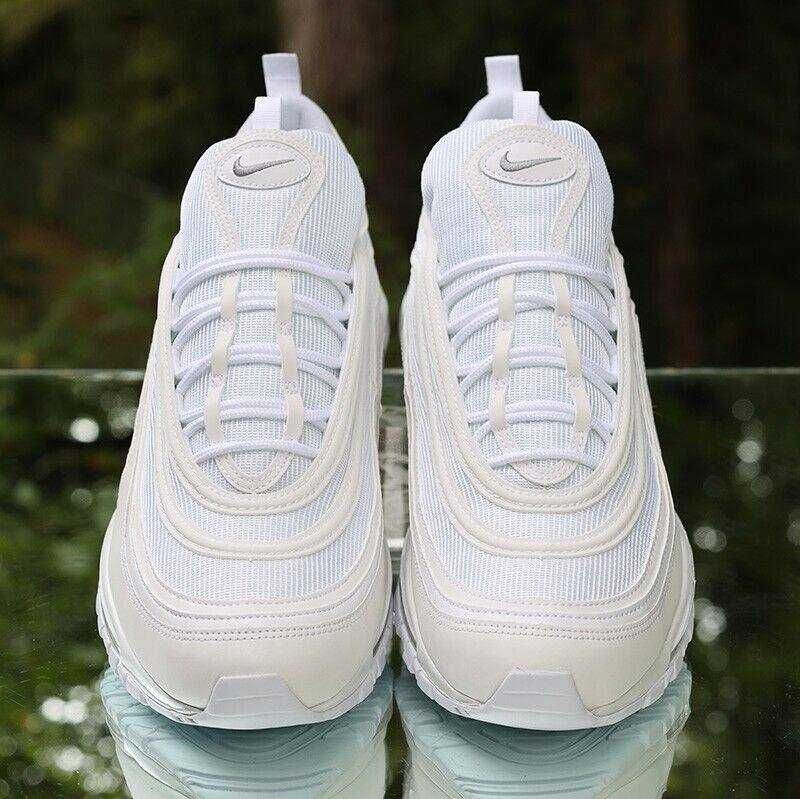 (БЕЗ ПЕРЕДОПЛАТИ)Nike Air Max 97 Triple White найк аір макс 97 білі
