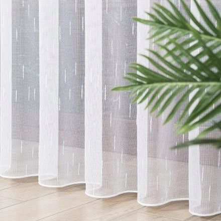 Firana siateczka deszczyk 230x450 taśma