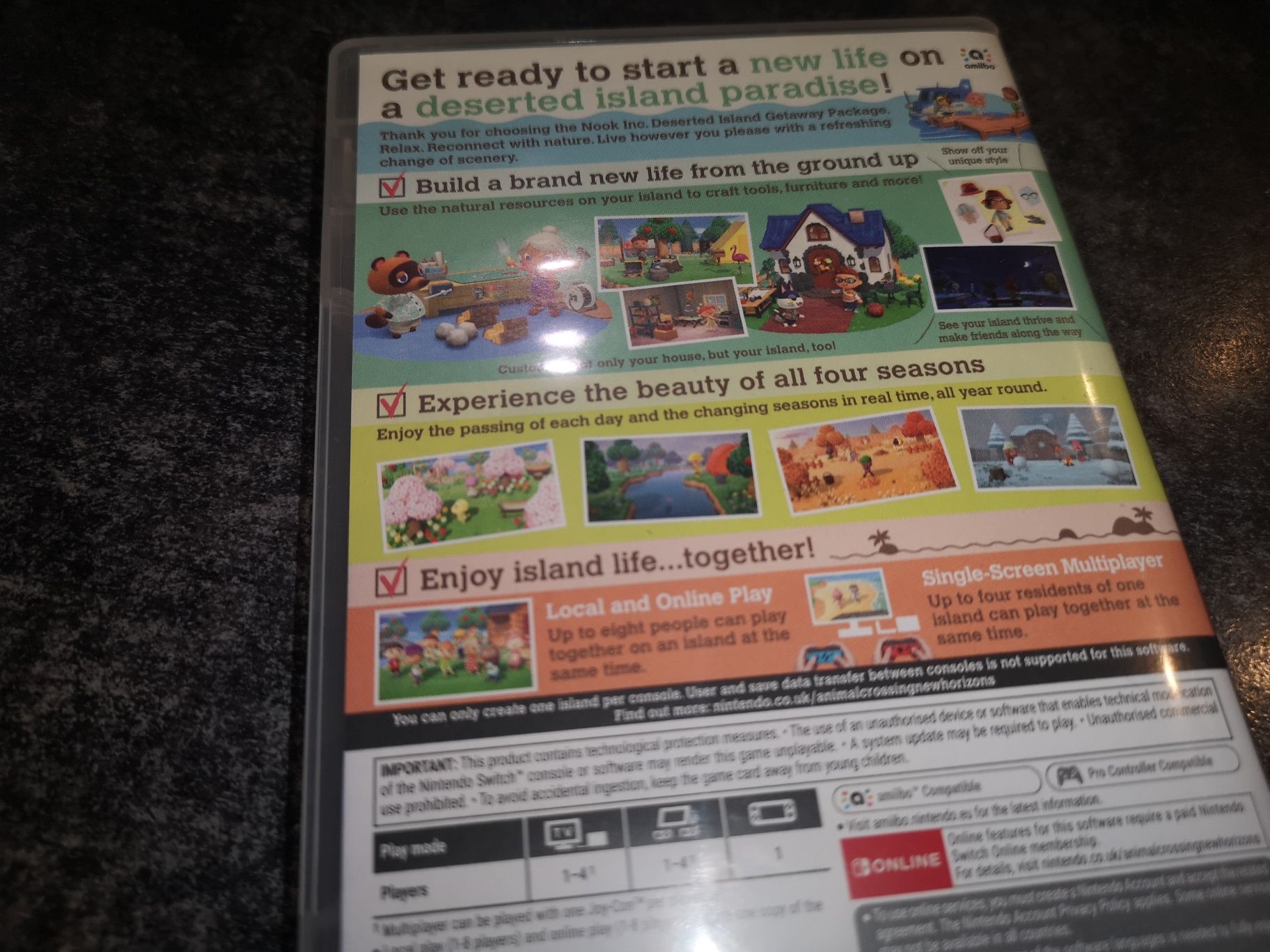 Animal Crossing SWITCH Nintendo gra ANG (możliwość wymiany) sklep