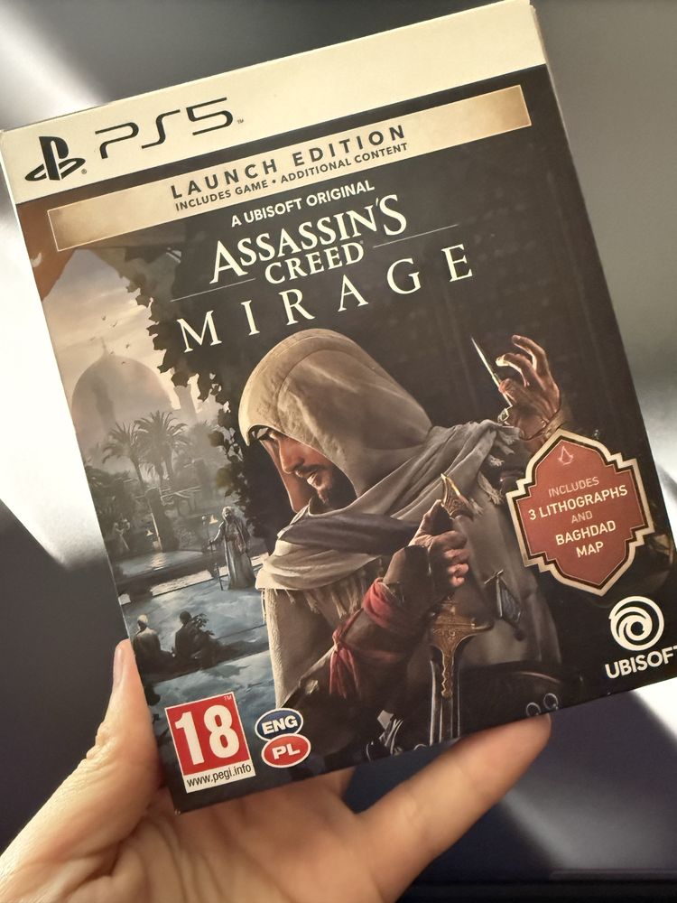 Диск для Playstation 5 Assasin’s Creed Mirage