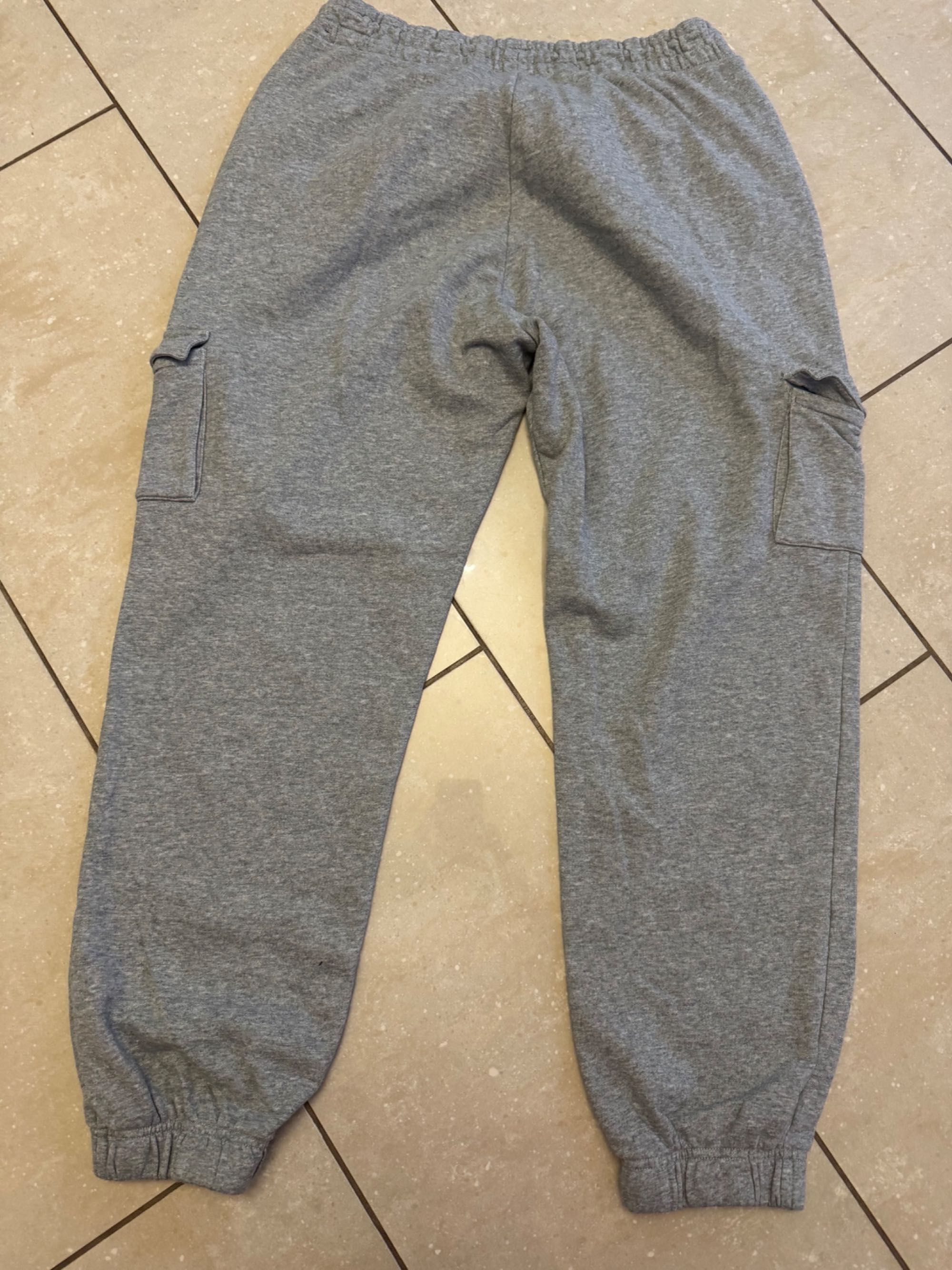 Nike bawełniane szerokie spodnie sportowe dresowe damskie , joggery L