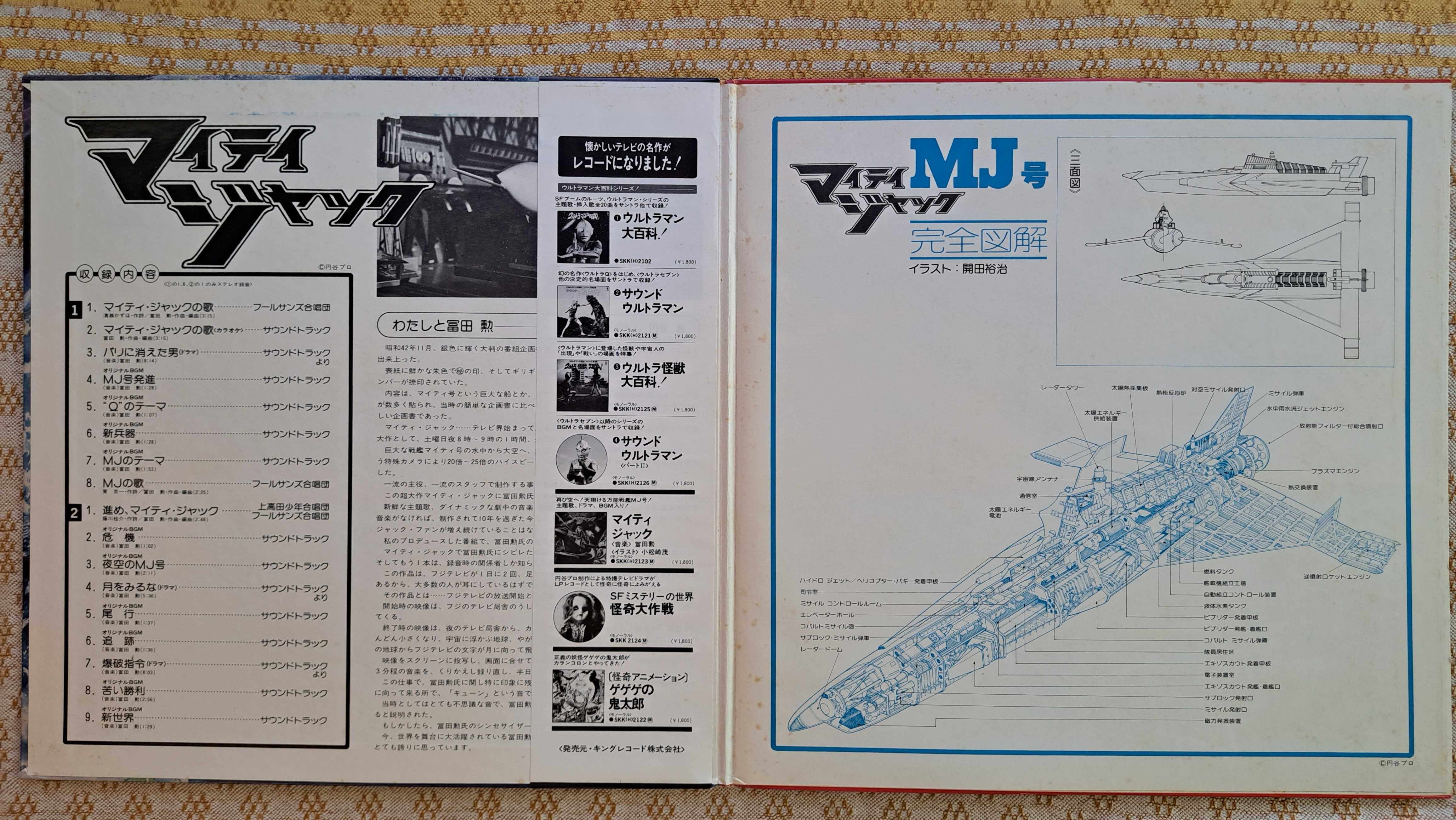Isao Tomita 富田勲* – マイティ・ジャック 1978 Japan (NM/EX)