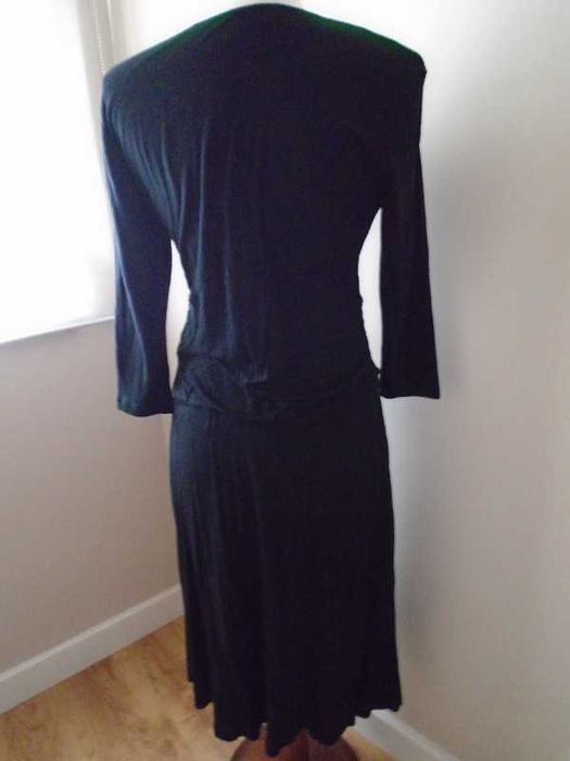 Vestido estilo retro vintage preto