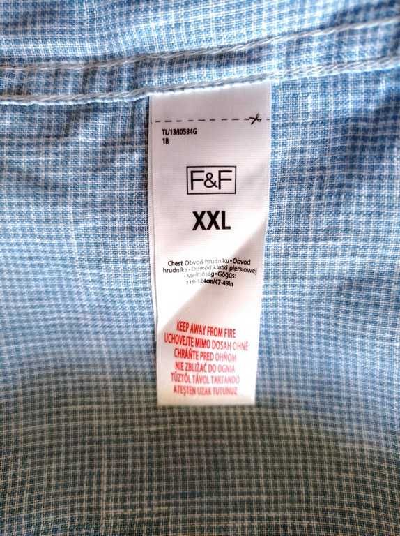 Рубашка F&F® лён XXL