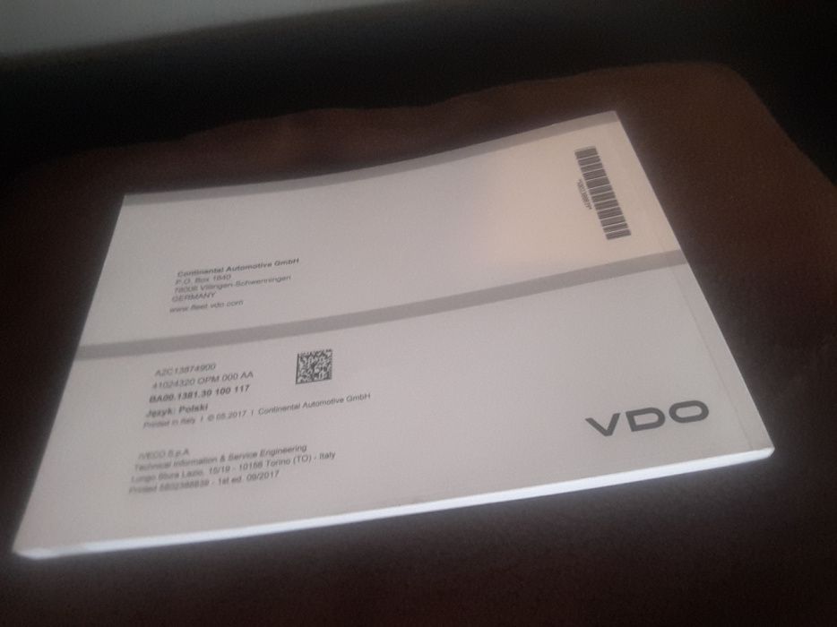 NOWA Instrukcja obsługi tachograf cyfrowy DTCO 3.0