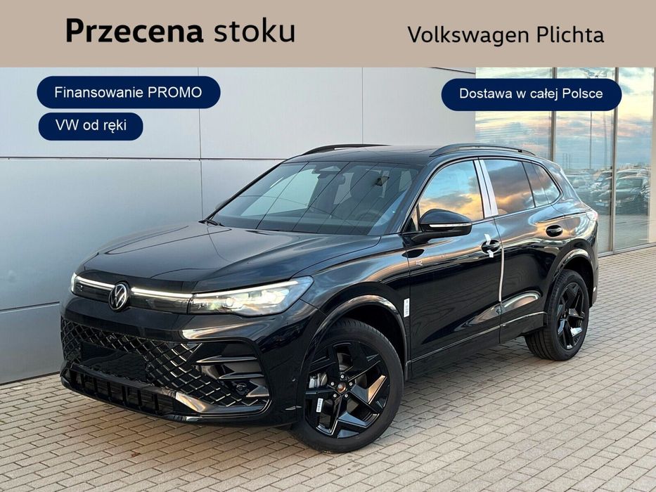 Volkswagen Tiguan R-Line Plus 2.0 TSI 4MOTION 204KM DSG / HAK / LED Matrix / Black Style