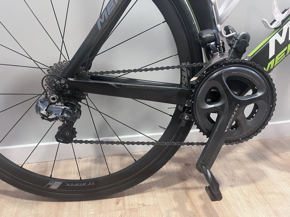 Merida Reacto tamanho M shimano Di2 11