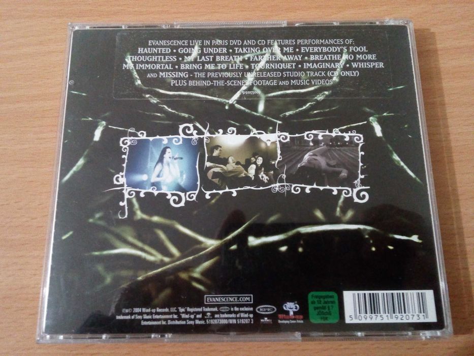 EVANESCENCE - Anywhere But Home CD+DVD
