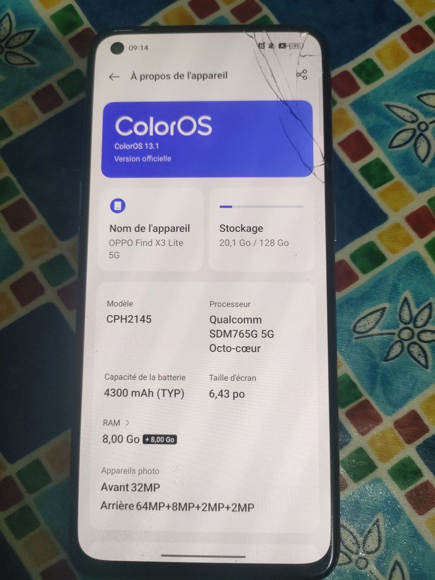 Oppo find X3 lite 5g