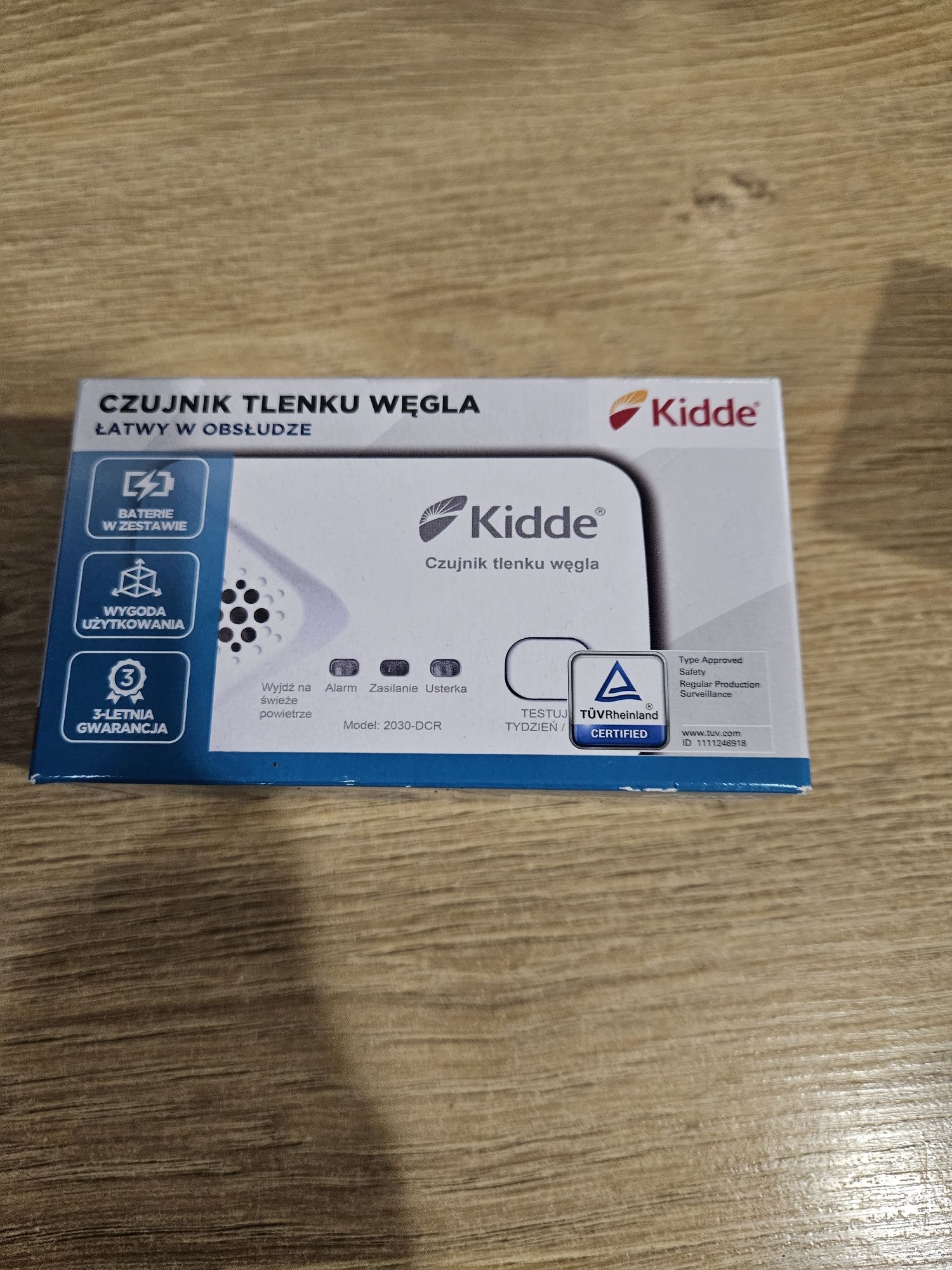 Czujnik czadu KIDDE 2030-DCR