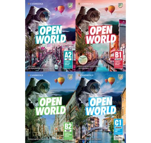 Open World A2, B1, B2, C1, Key, Preliminary, First, Advanced