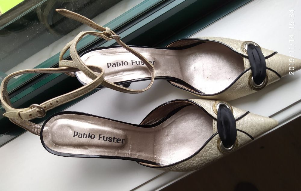 Sapato tacão Pablo Fuster - novos!