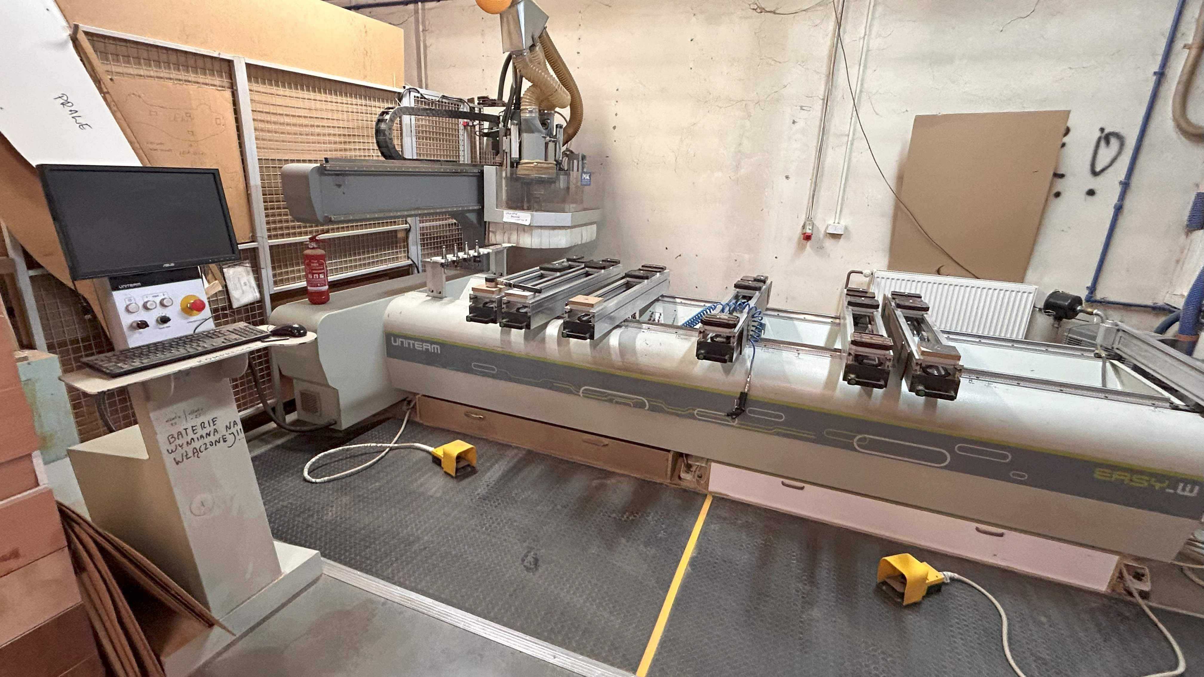 Centrum Obróbcze CNC - Cały KPL. Uniteam easy.w