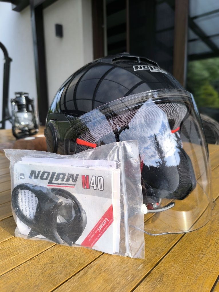 Kask motocyklowy NOLAN N40 N-Com XS