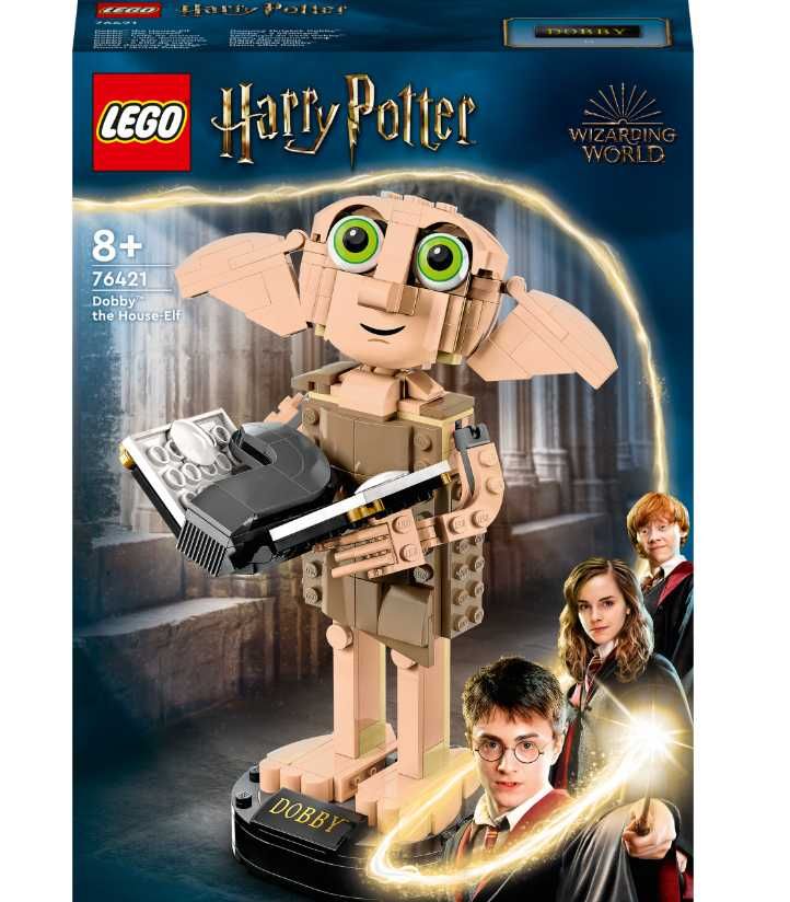 Nowoczesny Zestaw LEGO Harry Potter Skrzat domowy Zgredek (WYPRZEDAŻ)