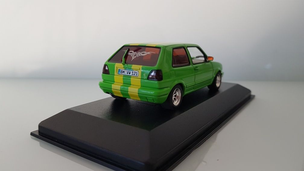 Vw golf ll street race minichamps 1 43