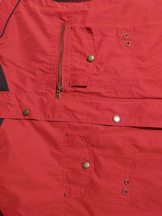 Жилет мужской летний на молнии и заклёпках. Большой размер.