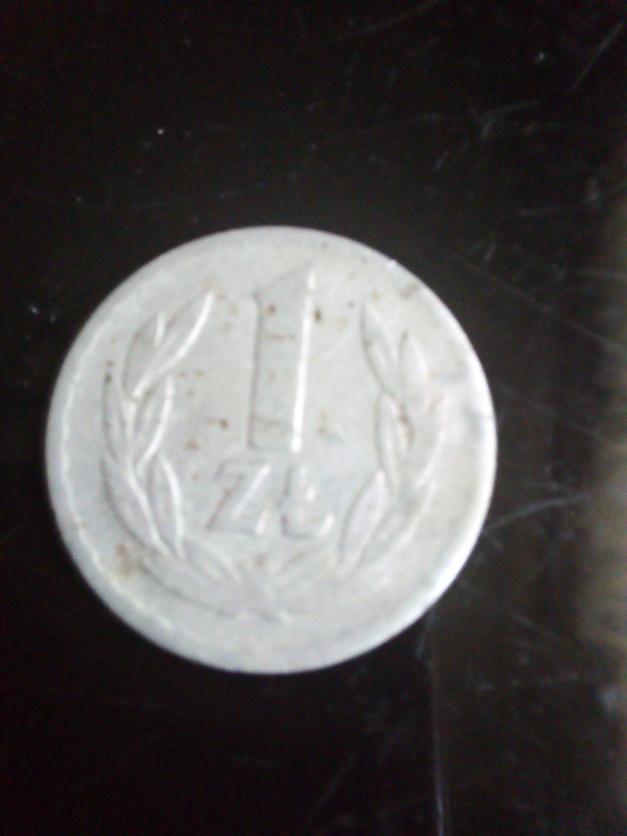 Moneta 1 złoty rocznik 1967