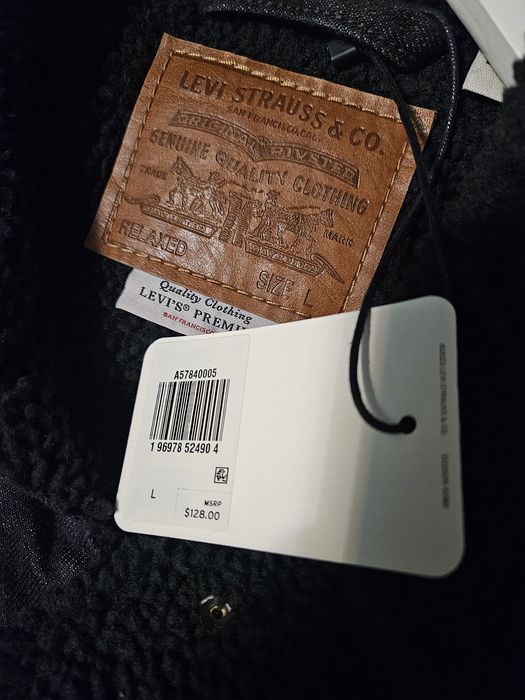 Шерпа джинсова куртка Levi's