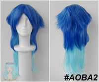 Aoba Dramatical Murder niebieska ombre gradient peruka cosplay wig