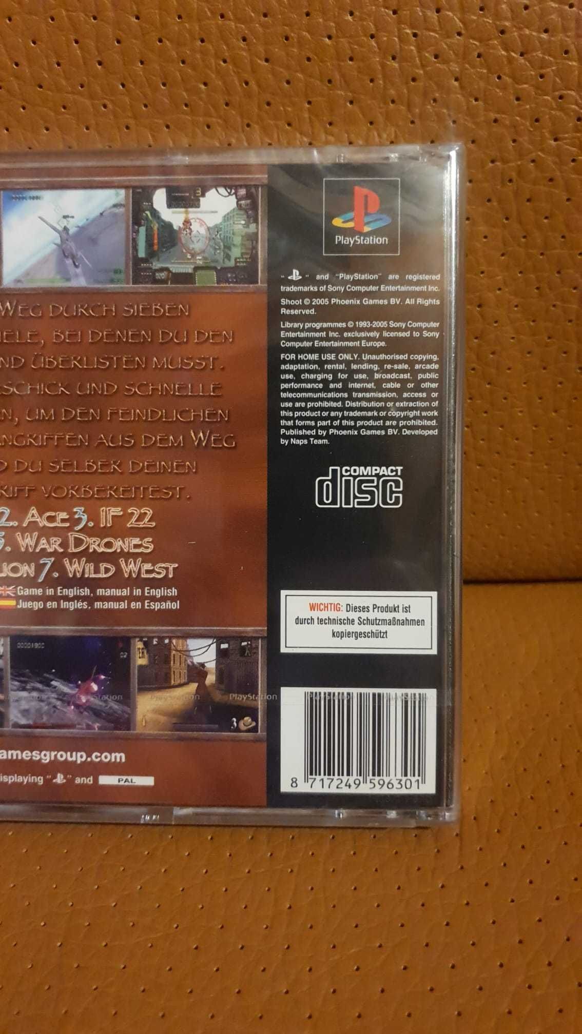 Shoot (Selado) Playstation 1 Jogo NOVO ps1 psx psone