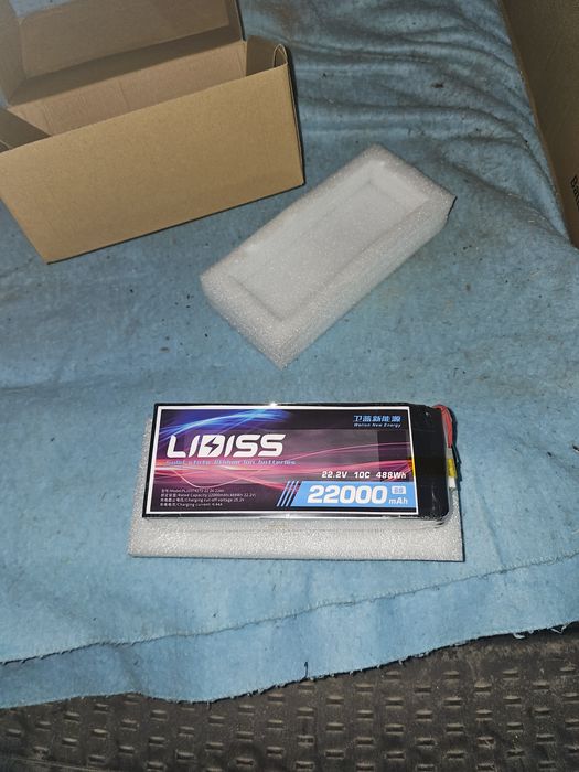 Литий-полимерный аккумулятор Libiss 22000mAh 6s 10c для дронов
