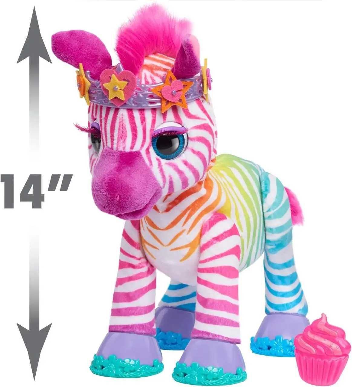 Інтерактівна зебра Женя furReal Zenya My Rainbow Zebra Interactive