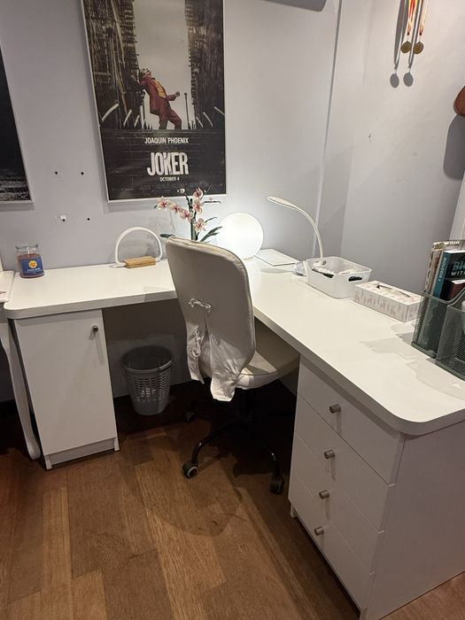 Meble Bellamy buale: szafa, komoda, szafka, lozko ikea, duże biurko