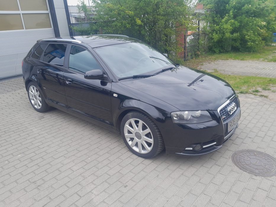 Audi A 3  2.0 Tdi_S-line_Automat_Panorama_Alu_Sprowadzony