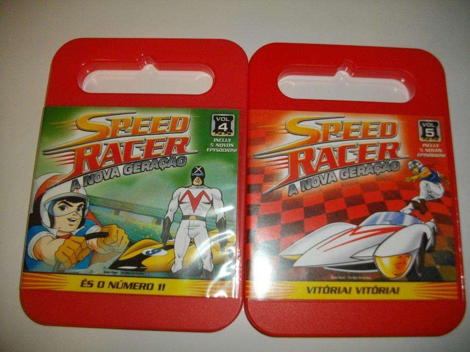 6 DVD Speed Racer - A nova geração (26 episódios)