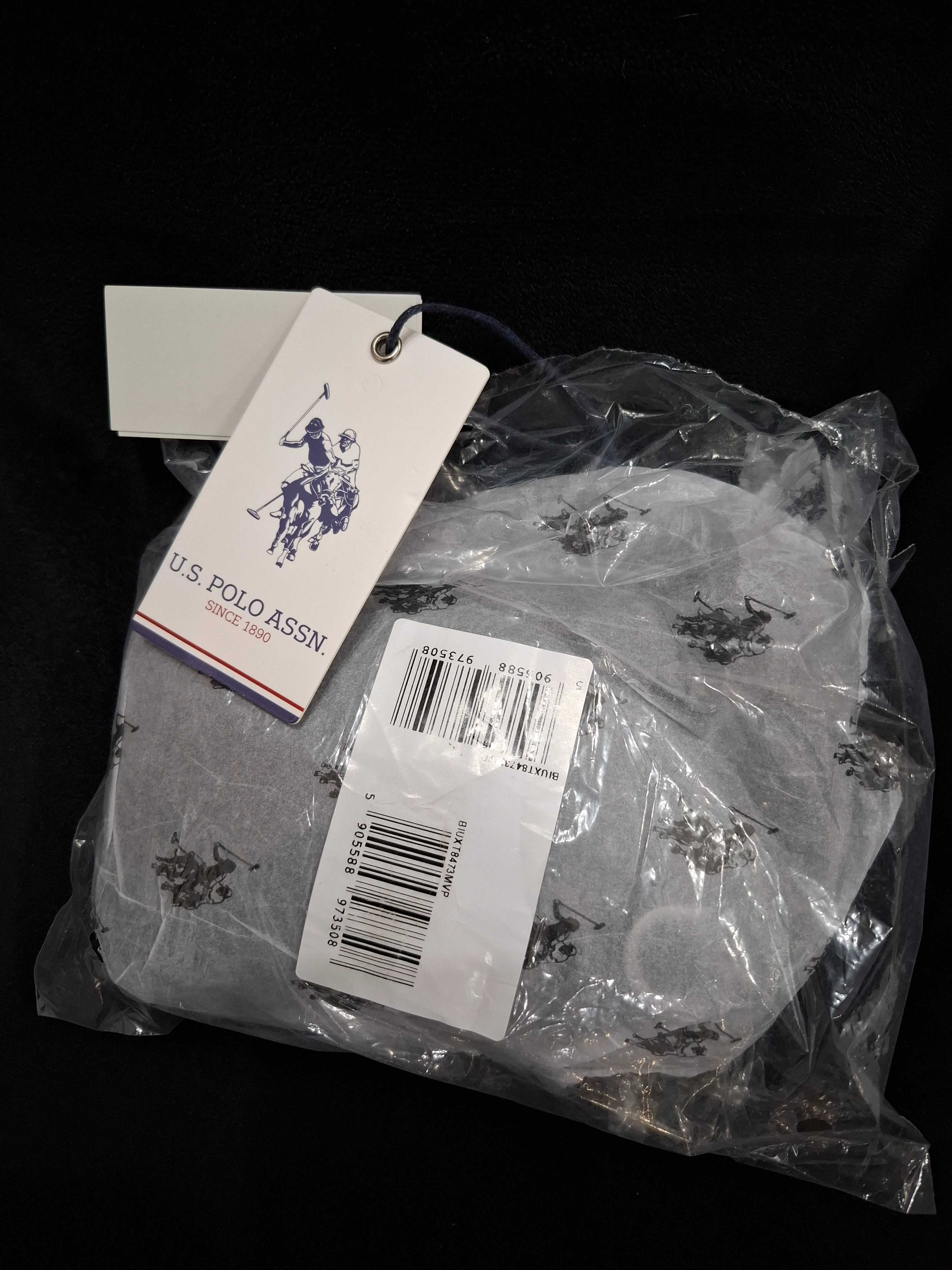 NOWA torba torebka męska U.S. Polo Assn. czarna 100% ORYGINAŁ