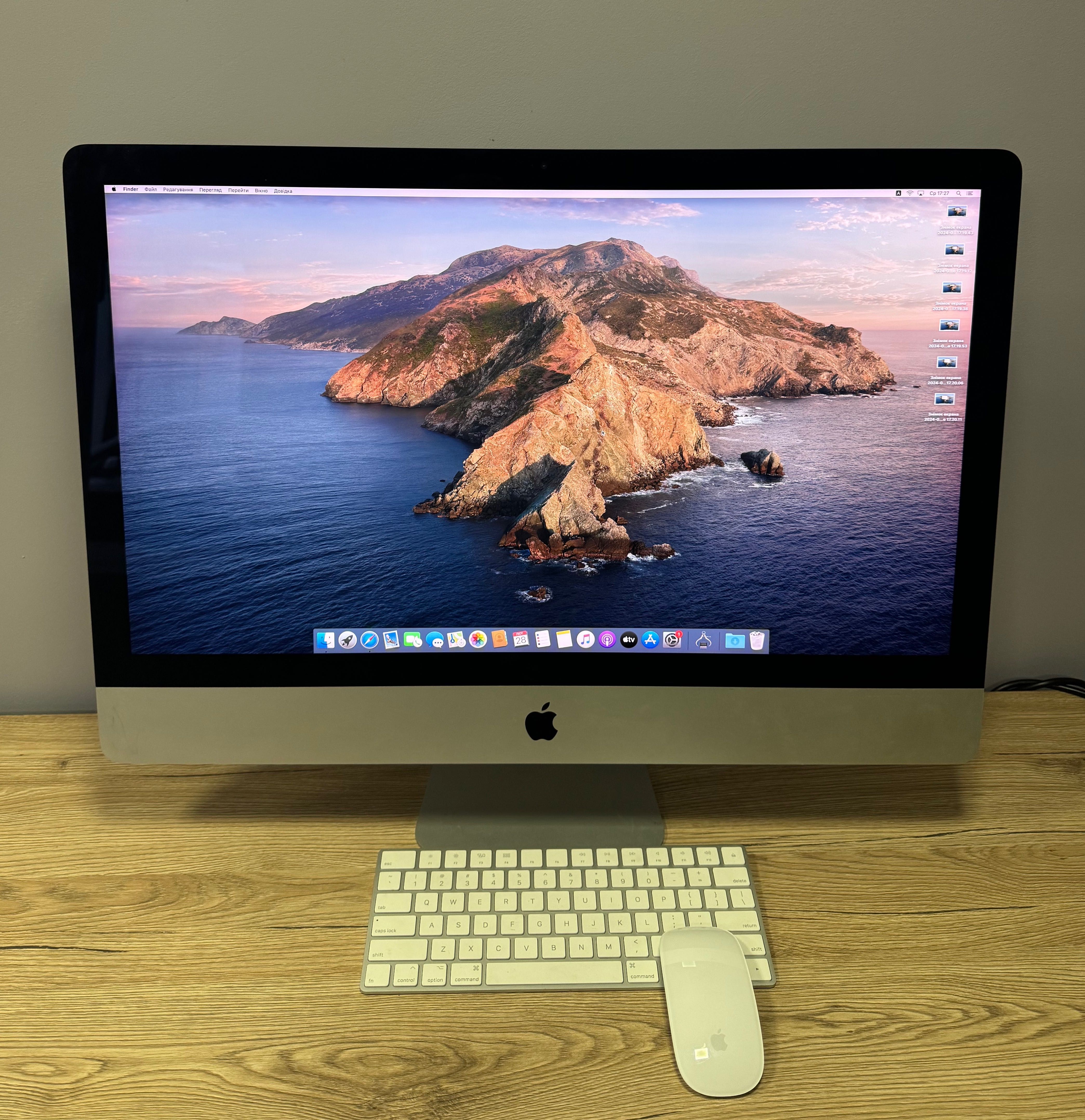 Вживаний Imac 27 5К ( 2015) i5 3.2/ 24/ 1TB Fusion drive/ Radeon R9